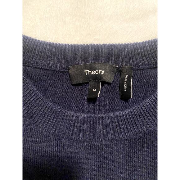 Theory Men's Hilles Cashmere Crew Sweater Size Medium - Picture 6 of 6